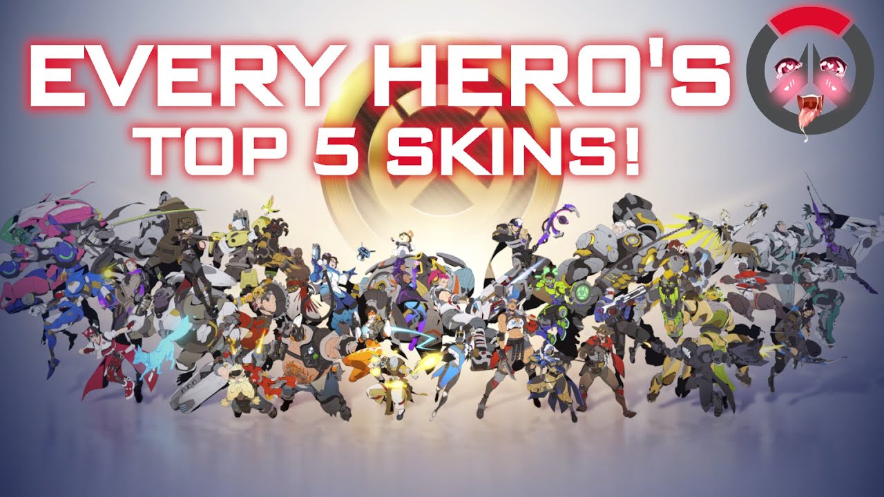 RANKING EVERY HERO'S TOP 5 SKINS! - Overwatch 2