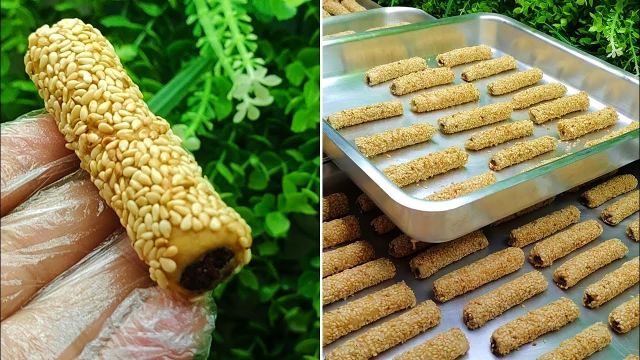 بنص كيلو دقيق❗ عملت كميه كبيره من المنين ❗أو القراقيش بالعجوه/قراقيش