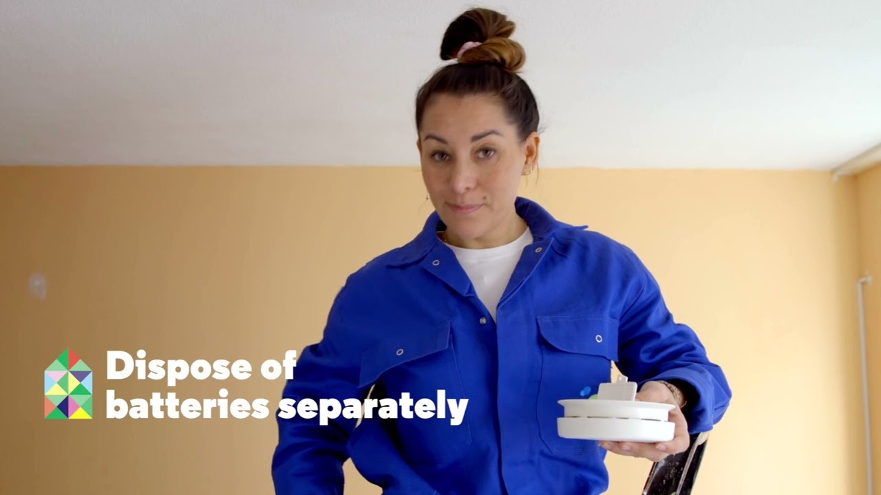Stadswonen Rotterdam DIY tips: How do you replace the battery of the smoke detector?