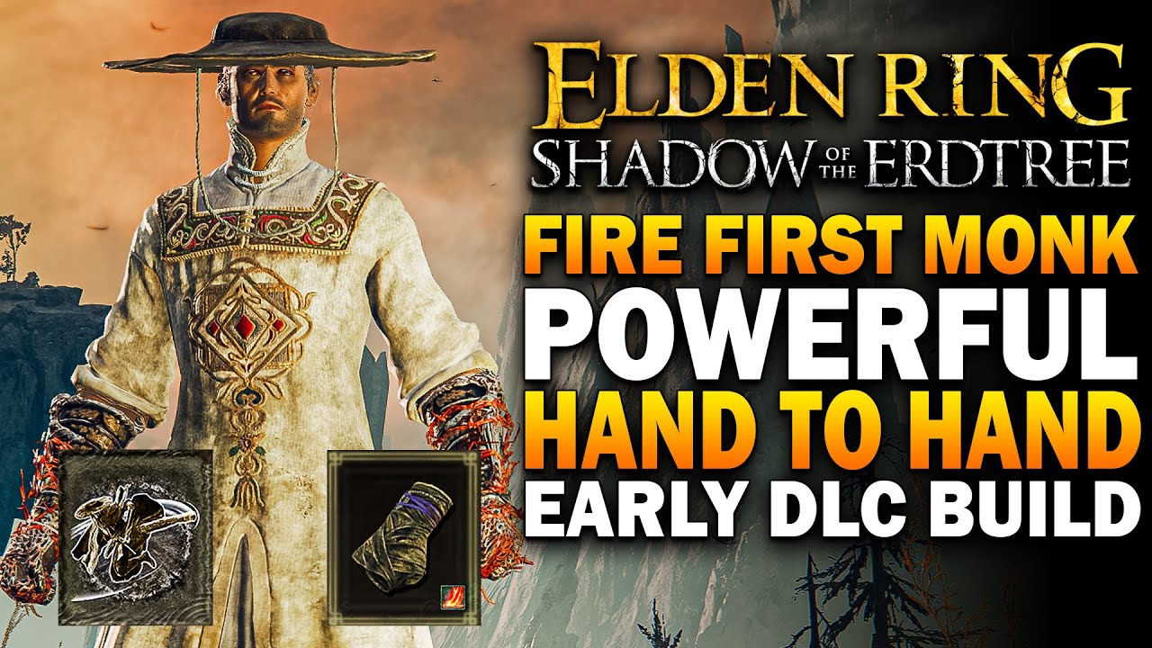 The BEST Elden Ring HAND TO HAND Build! Shadow Of The Erdtree Dryleaf Arts + Dryleaf Whirlwind