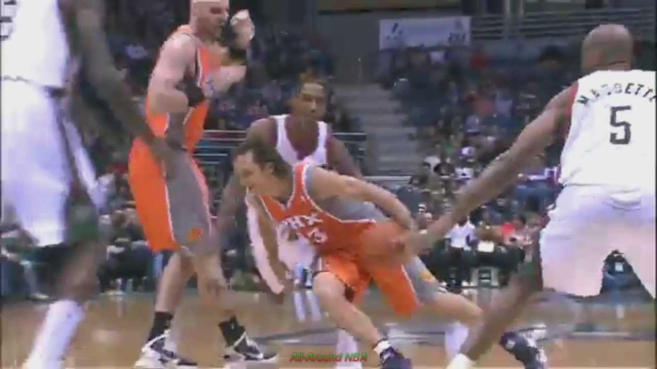 Steve Nash 8 Pts 13 Assists @ Bucks, 2010-11.