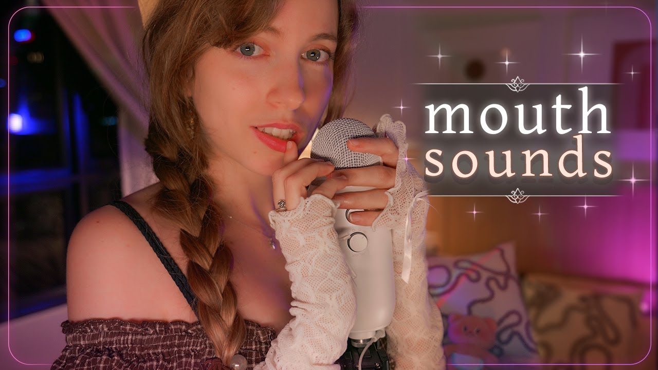 ASMR ✧ БЛИЗКИЕ MOUTH SOUNDS и ПОЦЕЛУИ для тебя 🤍