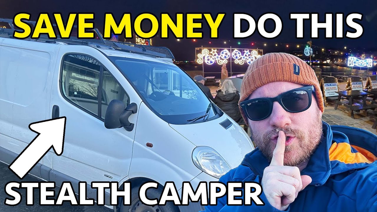 Christmas Van Life: Stealth Camping to SAVE A FORTUNE
