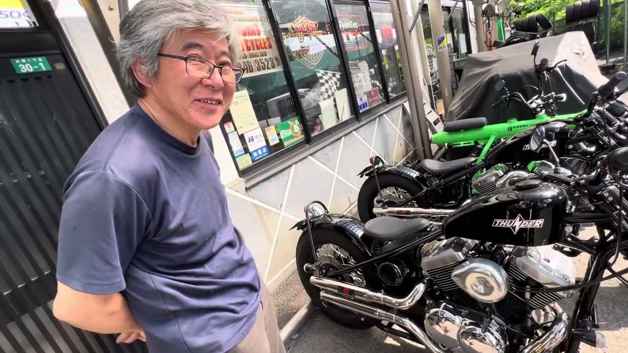 サンダー250 エンブレムのお話　Thunder250　Thundemotorcycle
