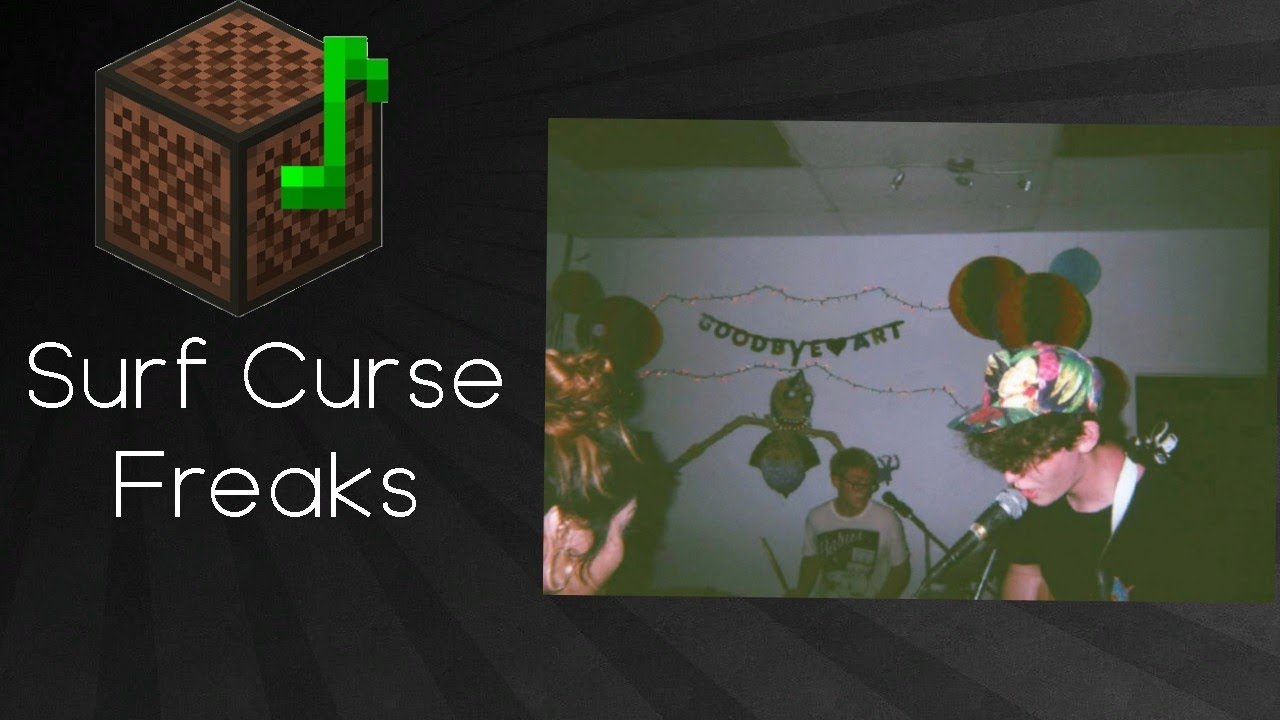 Surf Curse-Freaks на нотных блоках; note block