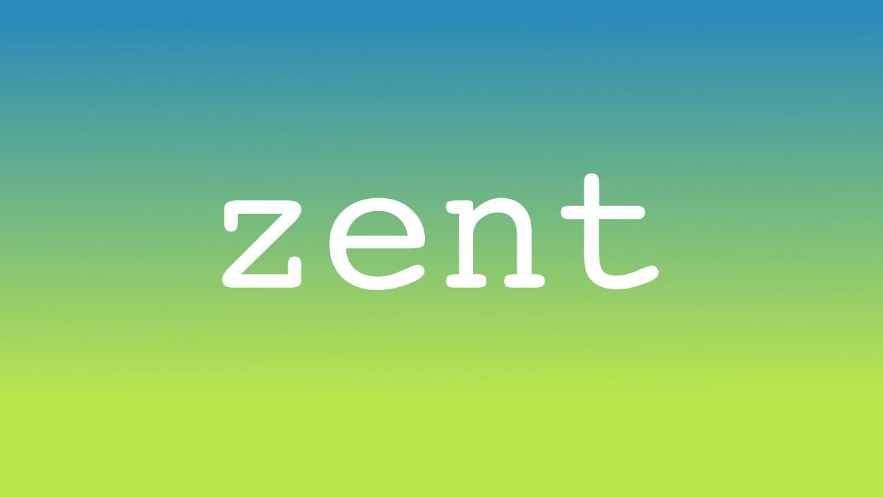zent: a text presentation tool