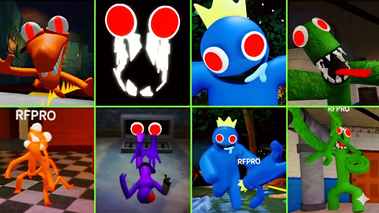 Rainbow Friends: 3rd Person Horror Jumpscares