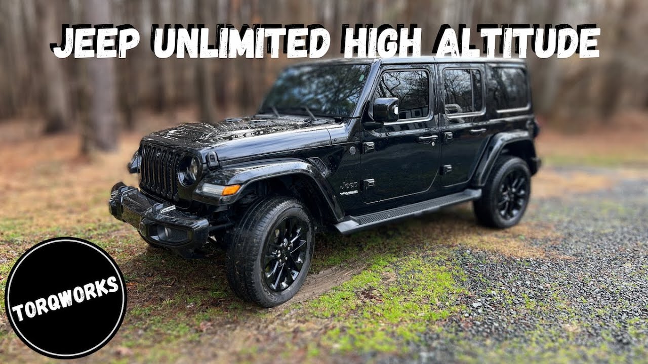 2022 Jeep High Altitude: Luxury Jeep Style With A Secret Under The Hood
