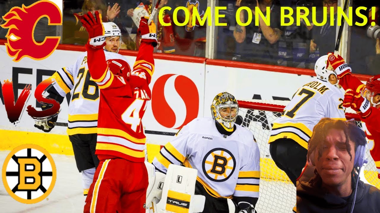 WHATS WRONG WITH THE BRUINS - FLAMES VS BRUINS - REACTION