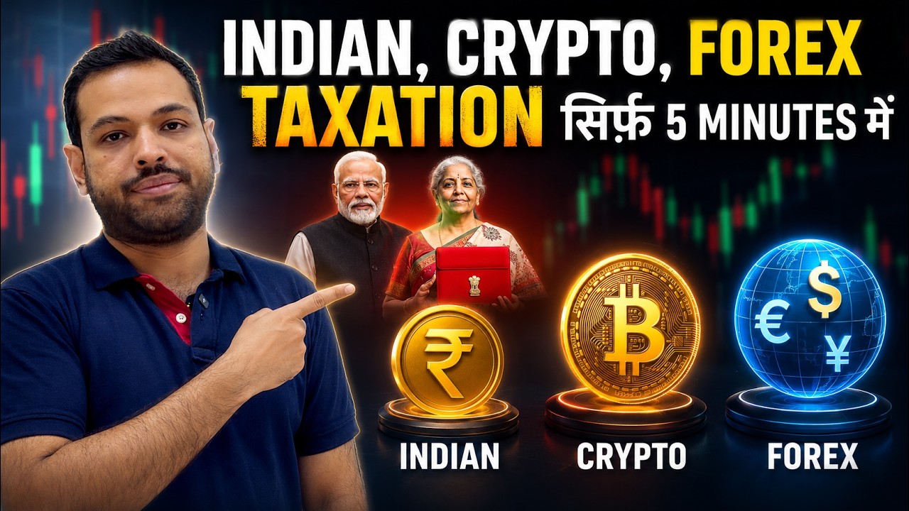 Tax Rules 2026: Indian vs Crypto vs Forex Trading ✅ #incometax