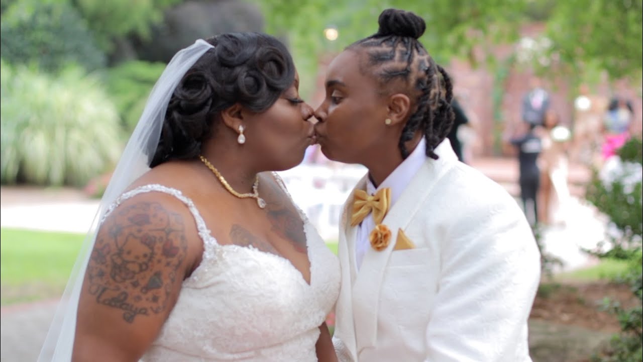 Mrs. & Mrs. Parrish (Full Length) LGBT COVID WEDDING #practicallyparrish