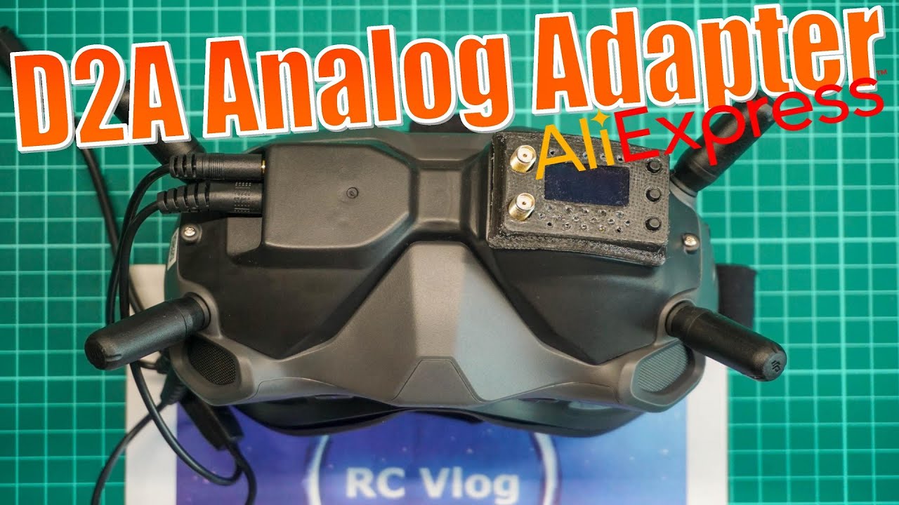 D2A FPV Analog Adapter. Зачем покупать дорогой BDI Digidapter? Аналог мод DJI FPV Goggles.