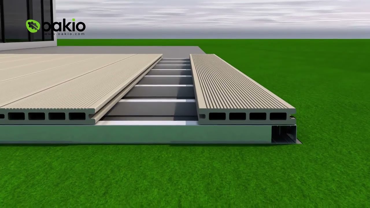 How to Install WPC Decking | Oakio