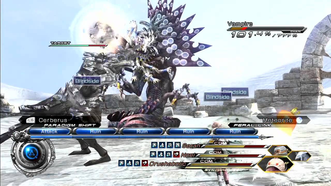 FFXIII-2 Raspatil Battle (3,666,000 HP)