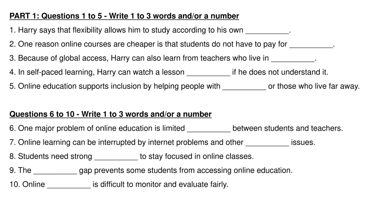 04 IELTS Listening