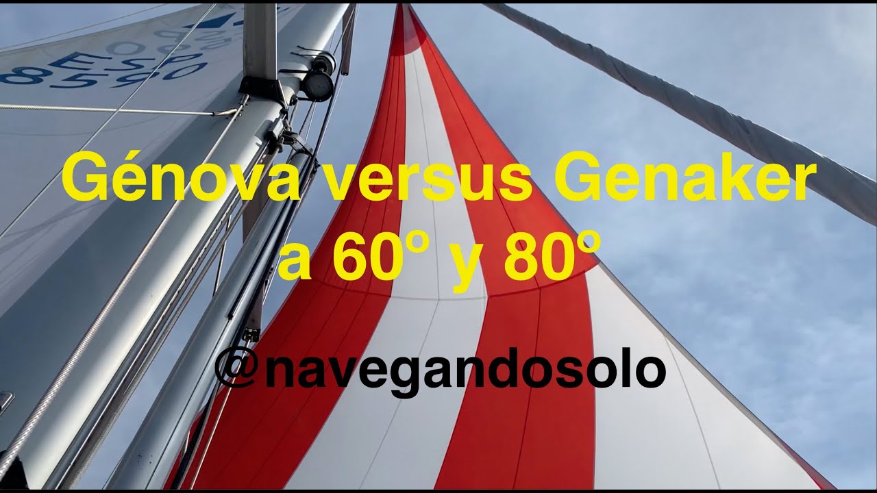 Génova versus Genaker a 60 y 80 grados