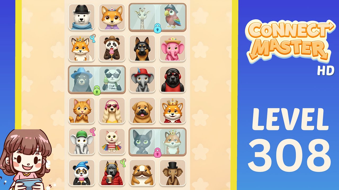 Connect Master Level 308 Solution Walkthrough
