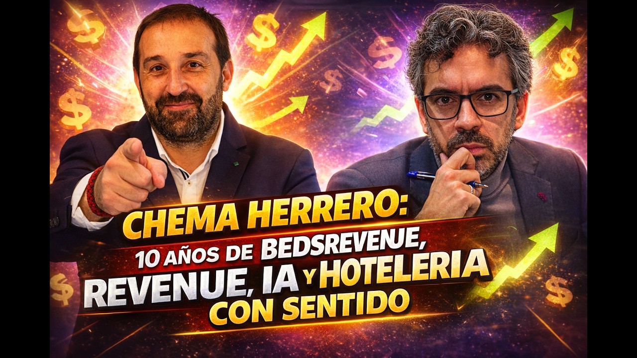 Chema Herrero: 10 años de Bedsrevenue: revenue, IA y hotelería con sentido