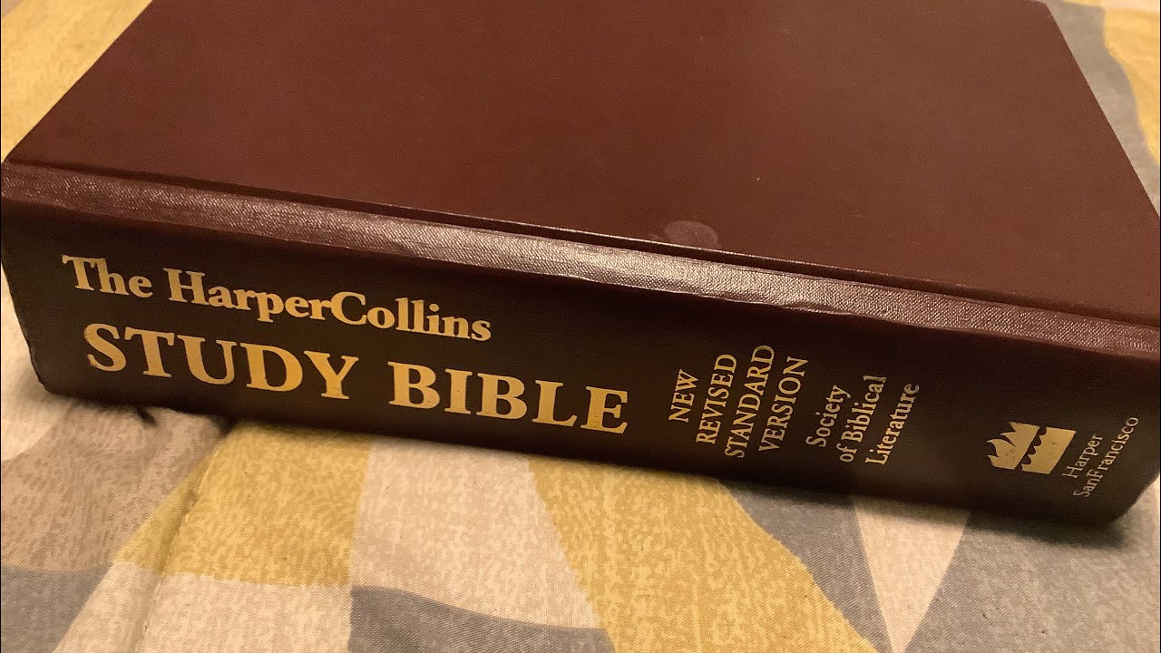 Bible Review- The HarperCollins Study Bible- New Revised Standard Version