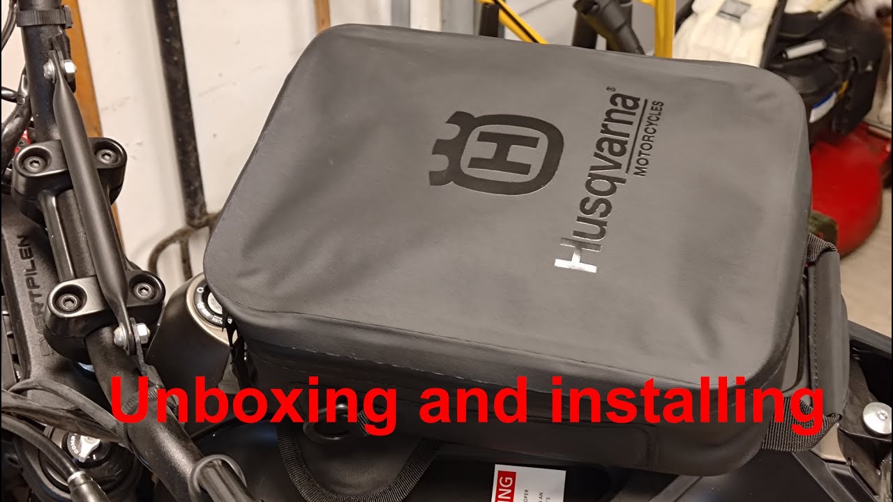 Tank Bag Svartpilen 401 - Unboxing and installing