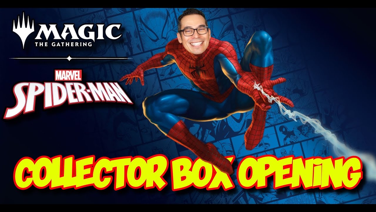 Открытие коллекционной коробки MTG Spider-Man