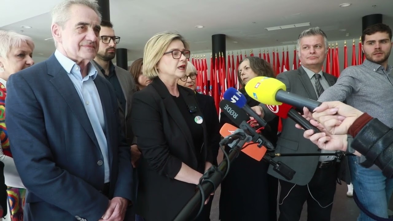 Saborska zastupnica Sandra Benčić dala izjavu o uhićenju Mile Kekina