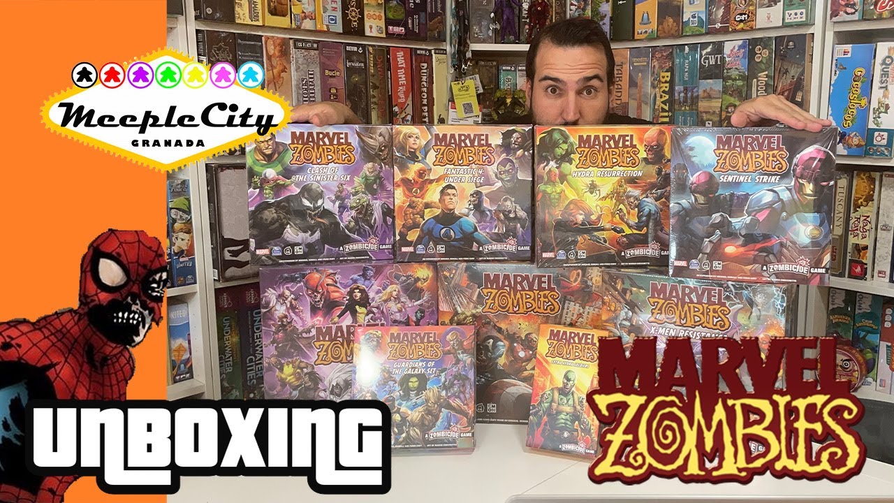 Unboxing - Abriendo MARVEL ZOMBIES