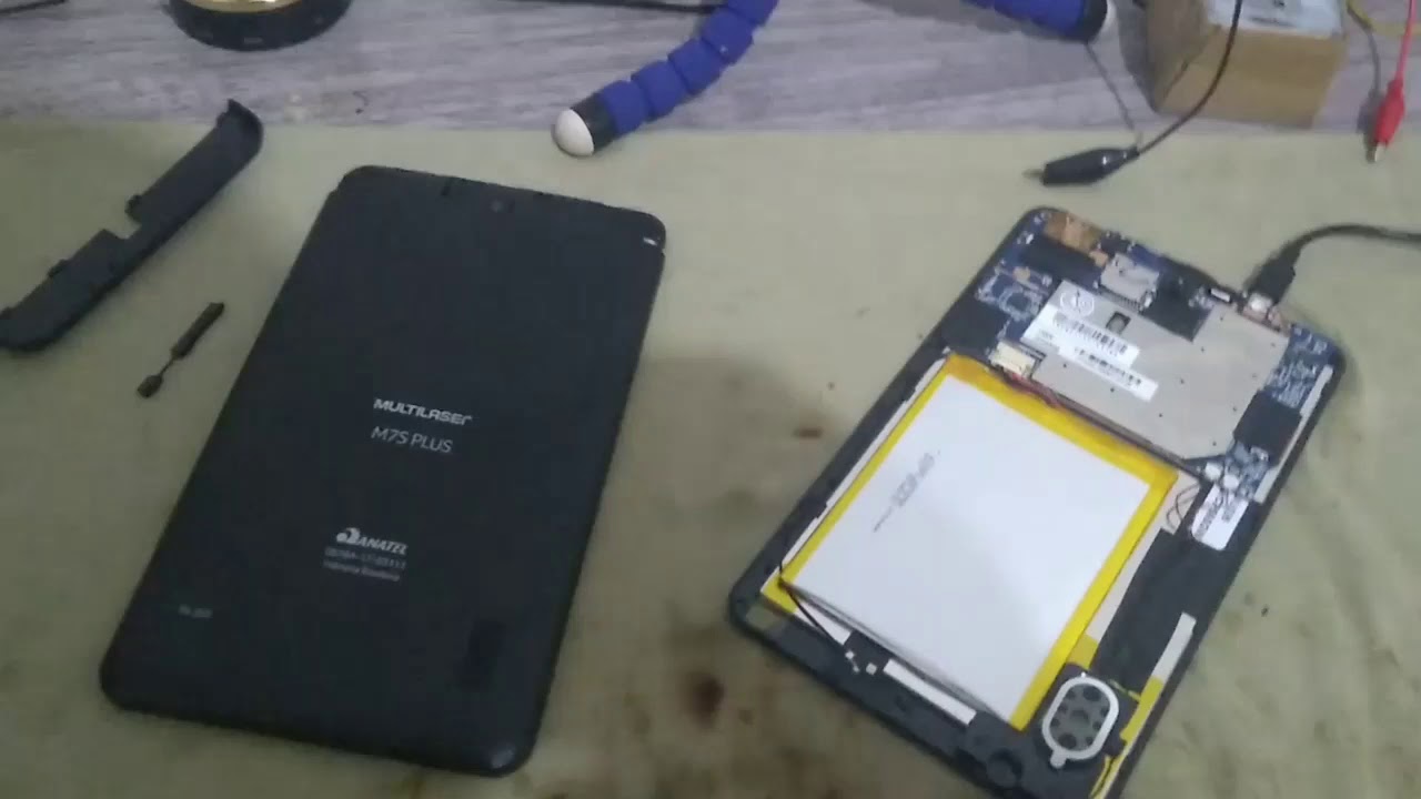 Tablet Multilaser m7s, m7s plus não liga (Resolvido)
