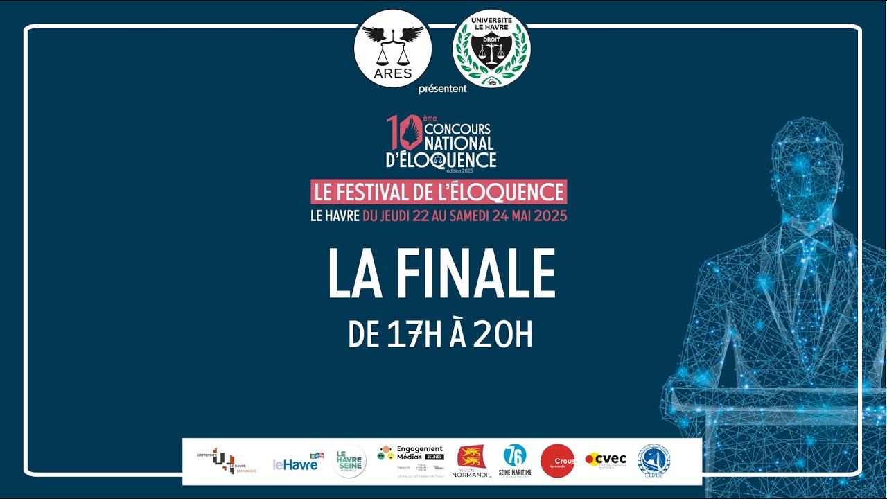 Concours National d'Éloquence 2025 : LA FINALE