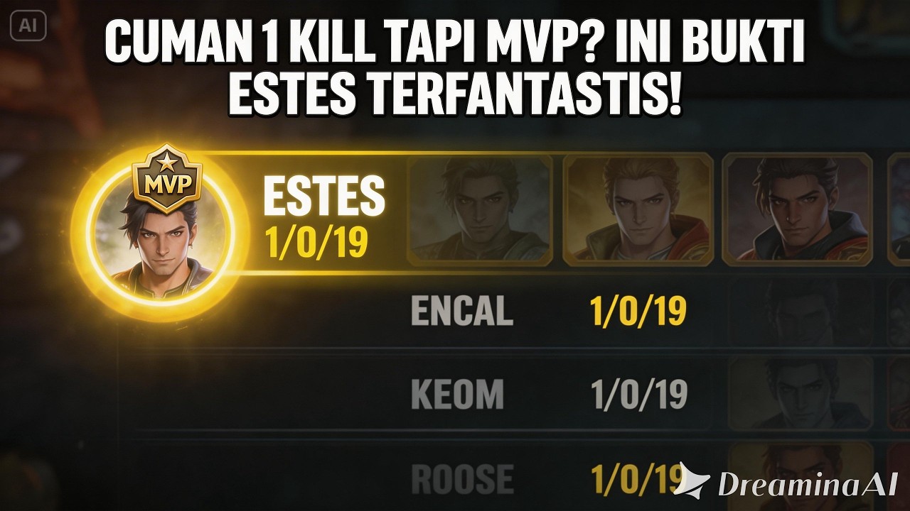 massive heal estes mengawal fantastis, catatkan 1 kill plus 19 assisst