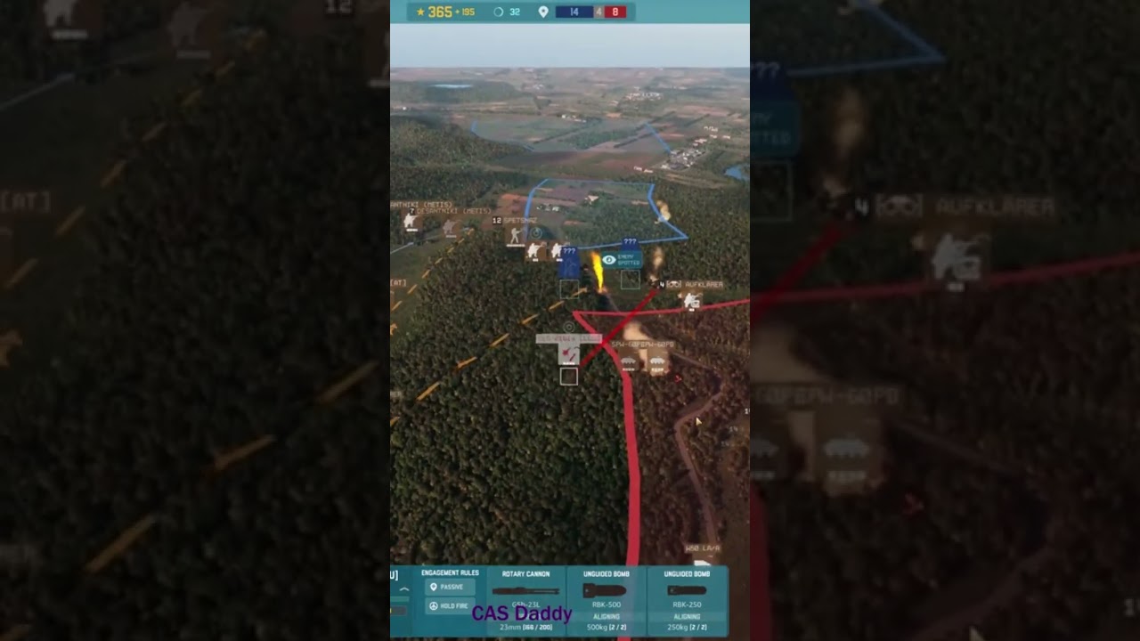 MIG-21 gets the enemy command tank!! #warno #rts #gaming