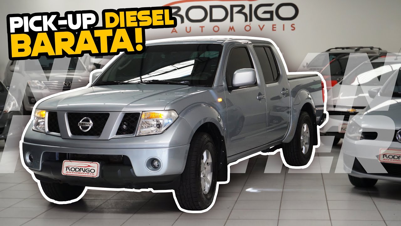 AINDA EXISTEM PICKUPS A DIESEL BARATAS! Nissan Frontier XE 2009 em ESTADO DE 0KM