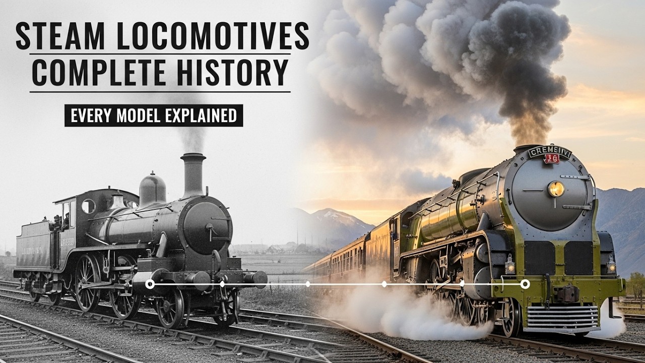 Steam Locomotives Complete History: Every Model Explained