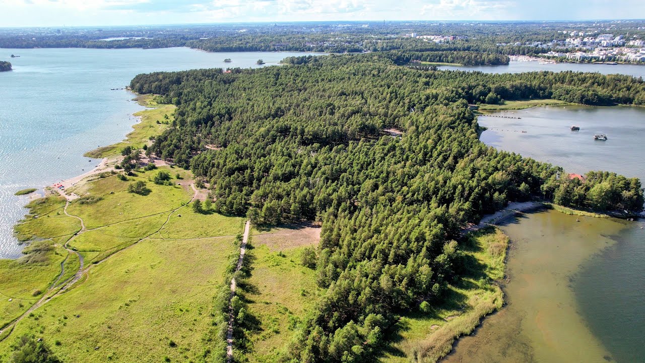 Helsinki Vuosaari Kallahdenniemi and Kallahdenniemi Beach, July 2023