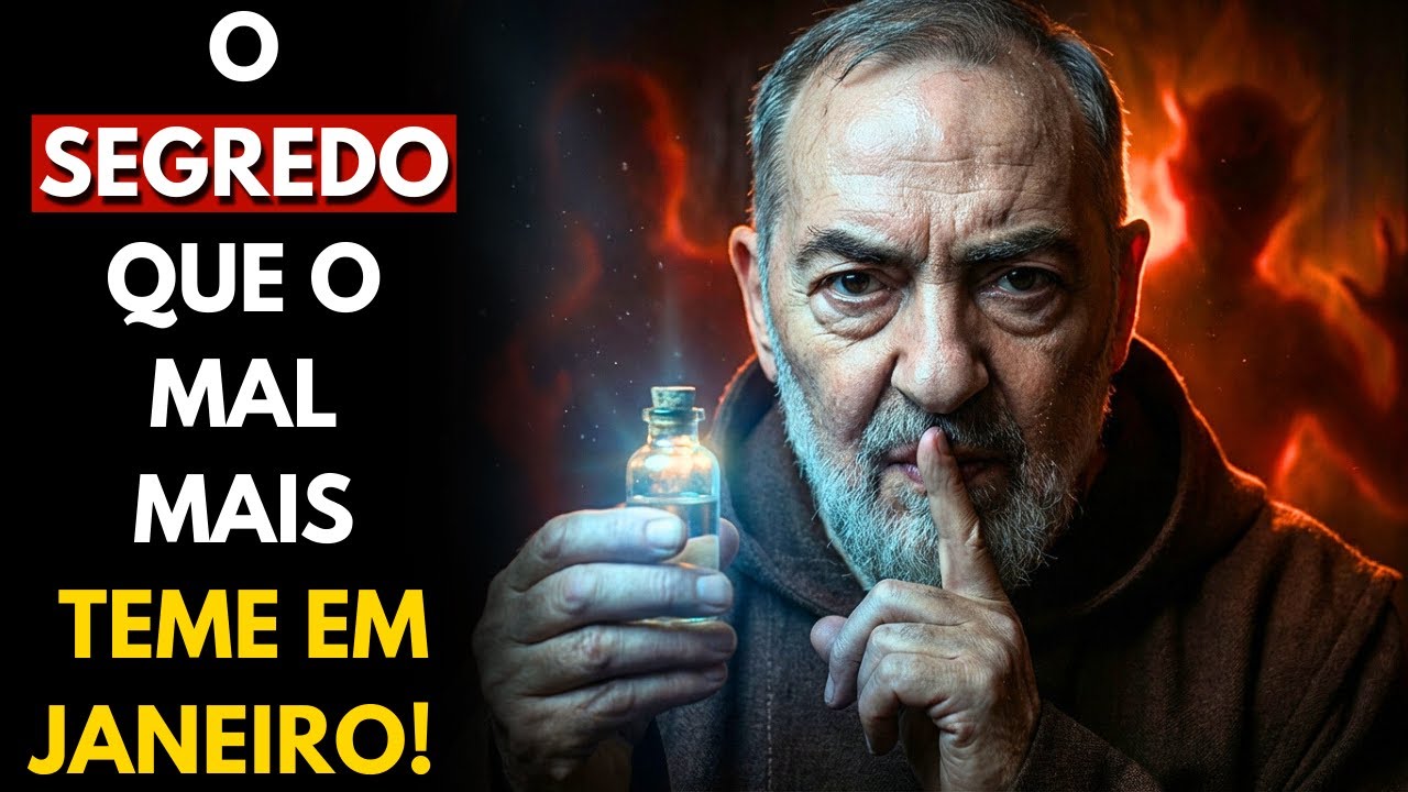 PADRE PIO EXPLICOU: O SEGREDO DA ÁGUA BENTA EM JANEIRO PARA AFASTAR O MAL — POUCOS SABEM DISSO!