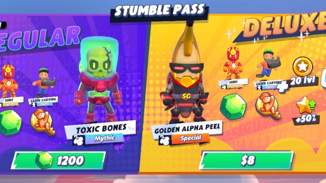 New March Month Stumble pass Super League in Stumble Guys #stumbleguys