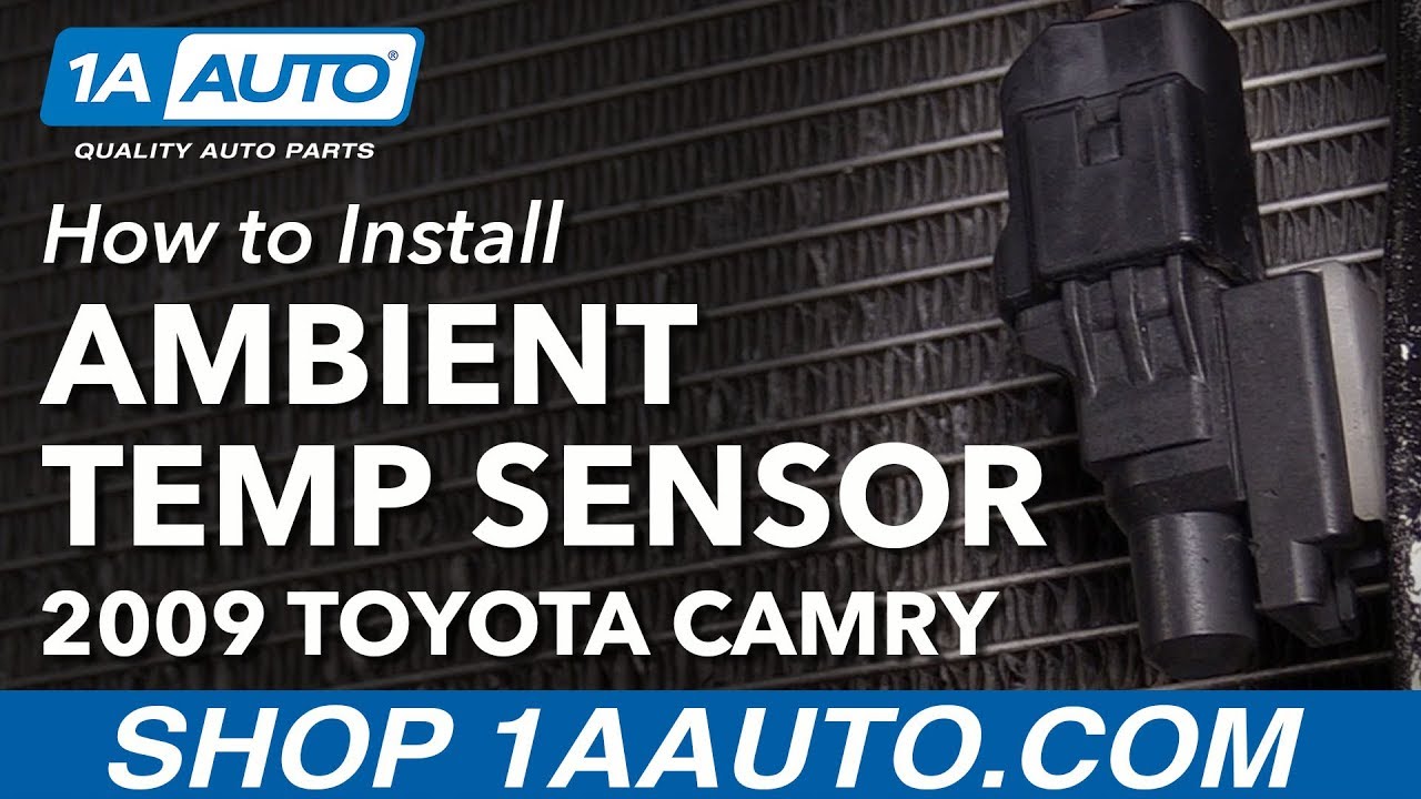 How to Replace Ambient Outside Temperature Sensor 06-11 Toyota Camry