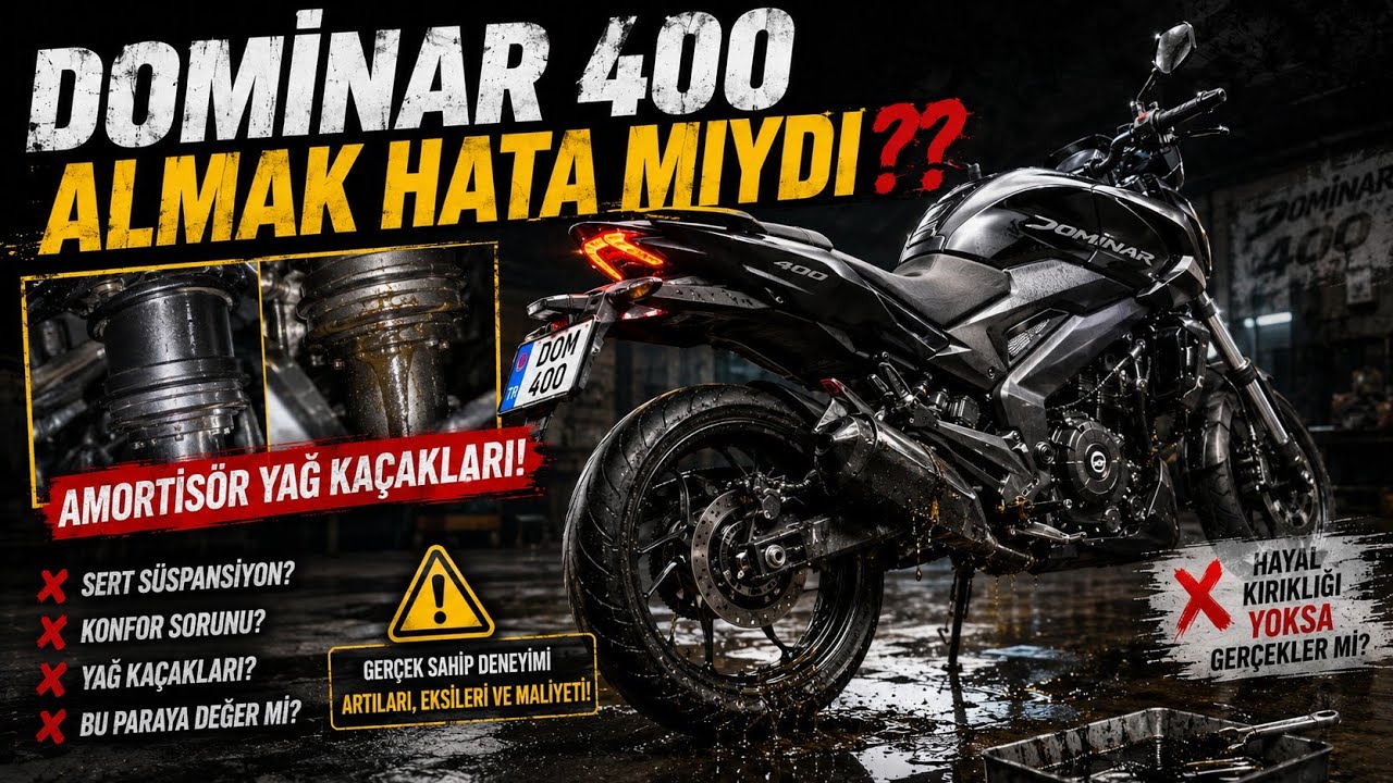DOMİNAR 400 ALMAK HATA MIYDI?