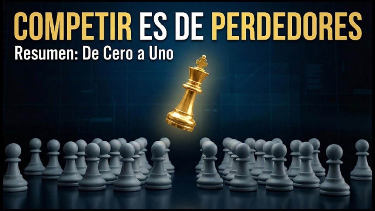 De Cero a Uno: Cómo Crear el Futuro en un Mundo que Solo Copia