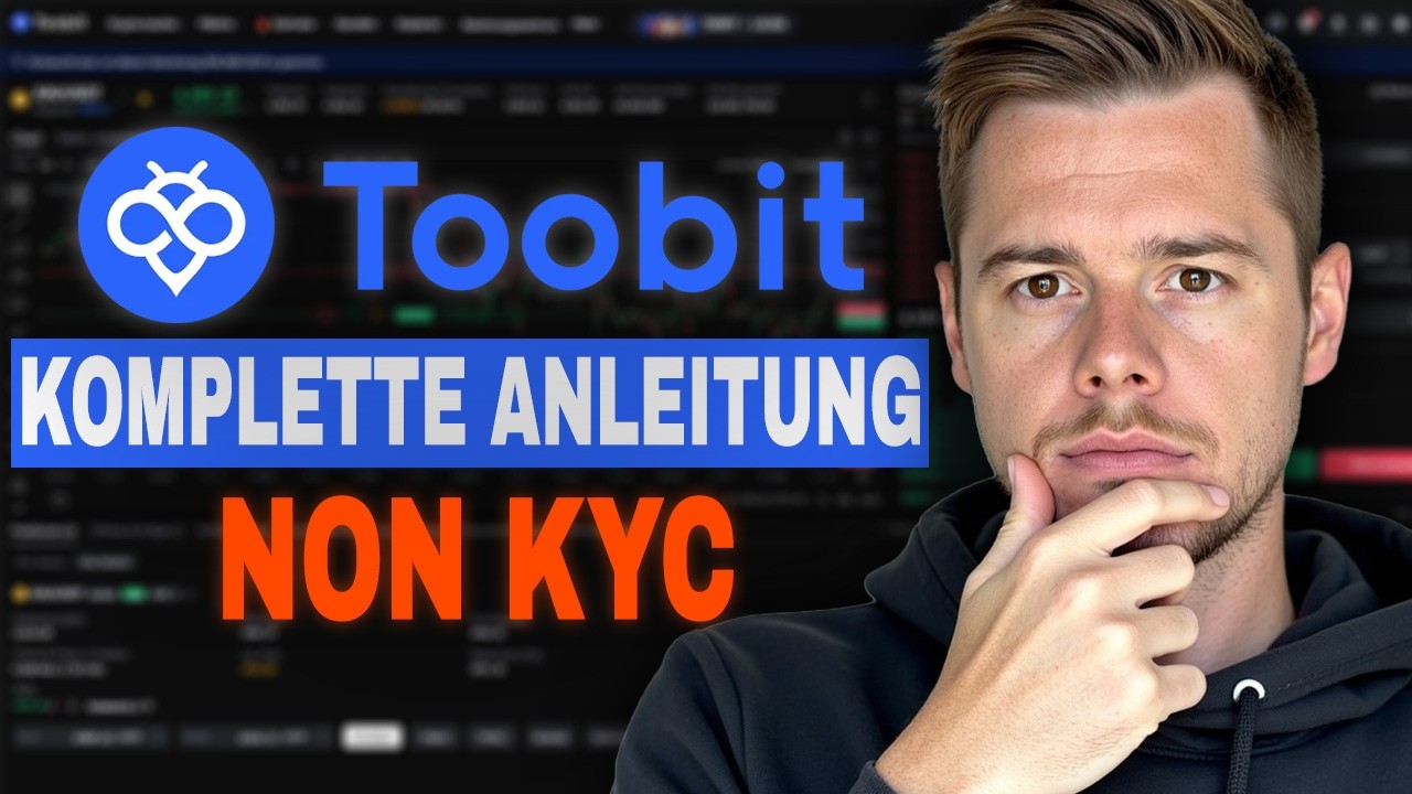 NON KYC KRYPTO Trading! Toobit Anleitung f&uuml;r Anf&auml;nger (geringe Geb&uuml;hren, 200X Hebel)