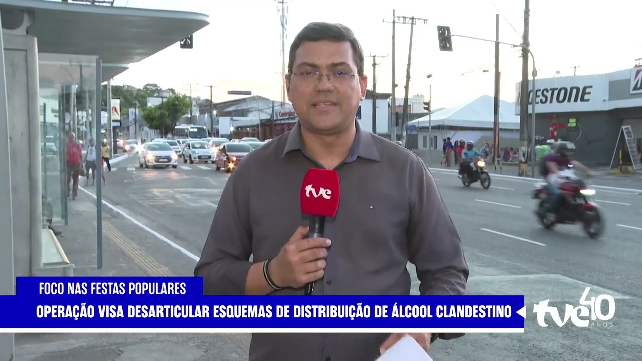 OPERAÇÃO COMBATE BEBIDAS CLANDESTINAS EM SALVADOR | TVE NOTÍCIAS 08/01/2026