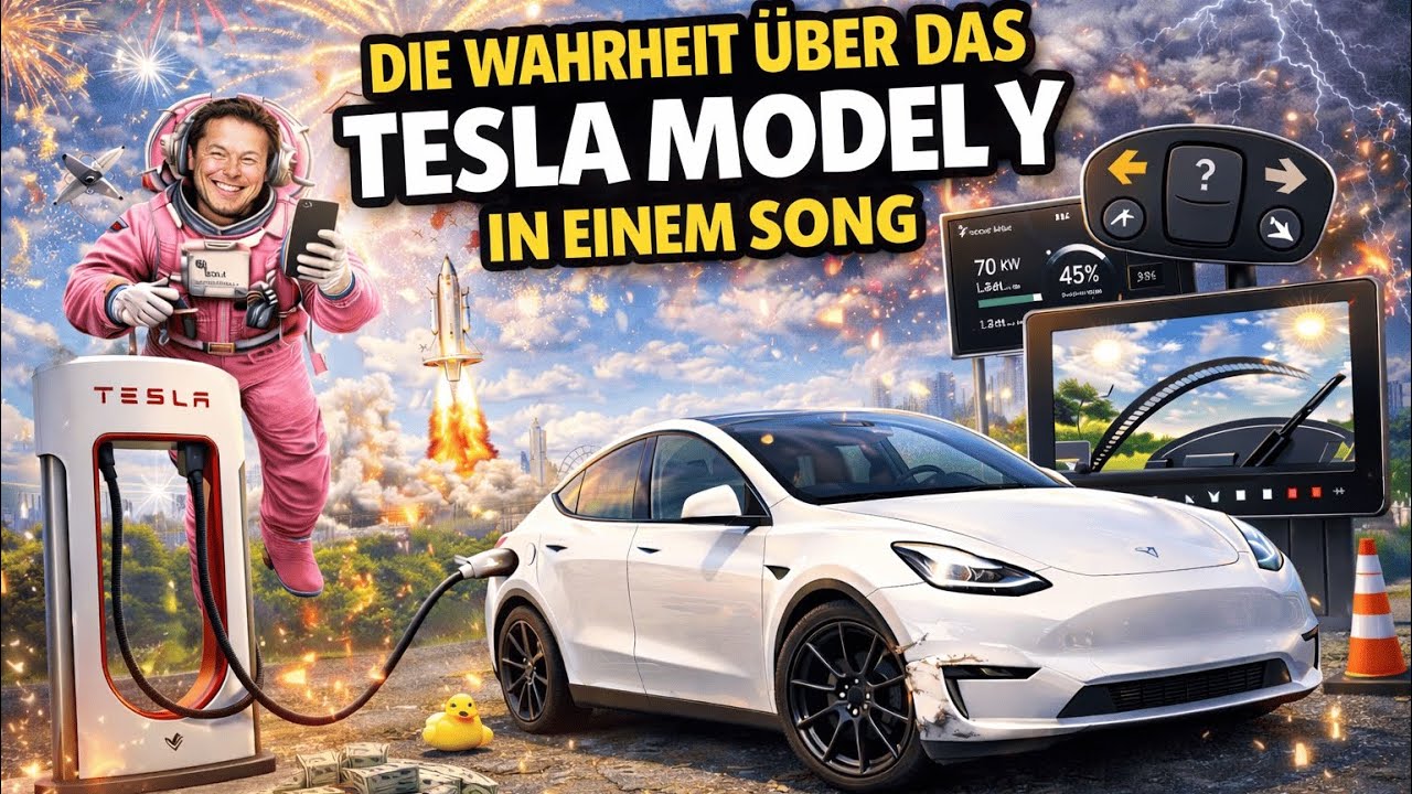 TESLA MODEL Y SONG🔥┃ Die Wahrheit in einem Song 🎵🎵🎵