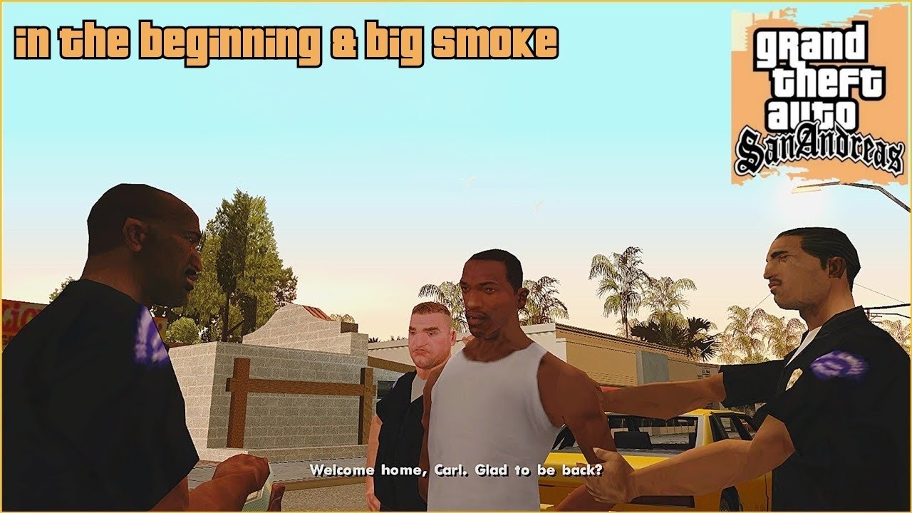 GTA San Andreas | In the beginning & Big Smoke | Mission 1