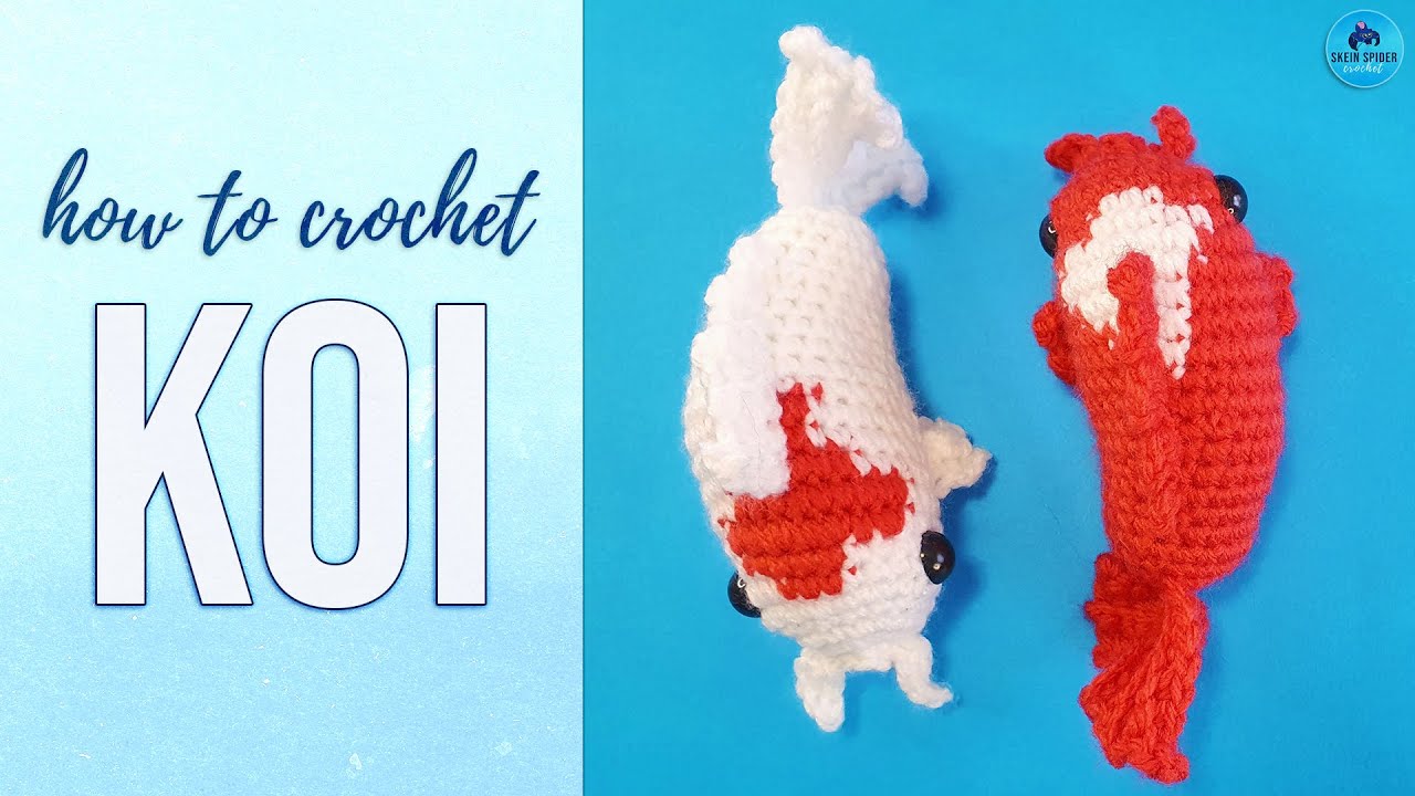 How to Crochet a Koi | Step by Step Tutorial
