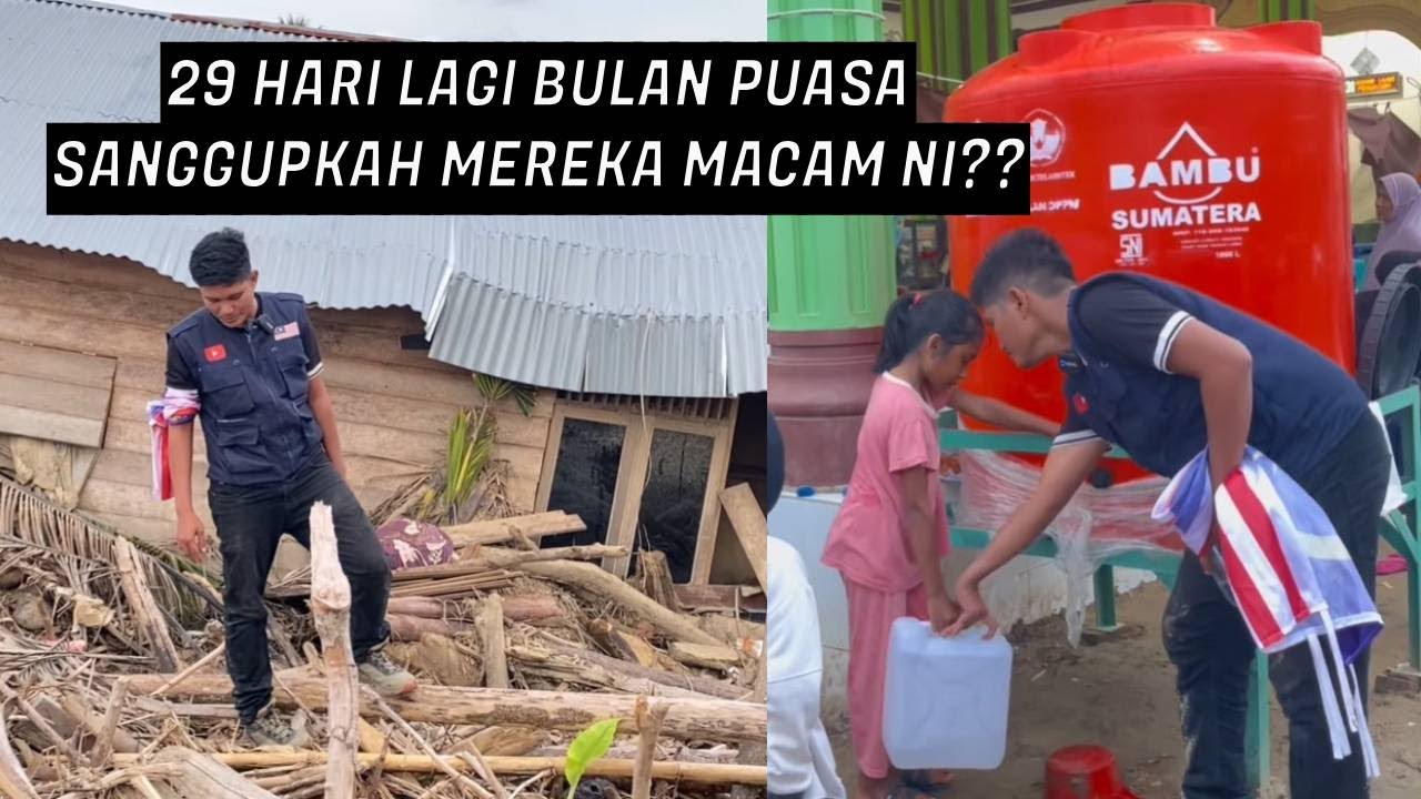 Alhamdulillah!! Bantuan Dari Malaysia Tiada Henti, Terimakasih Negeri Jiran