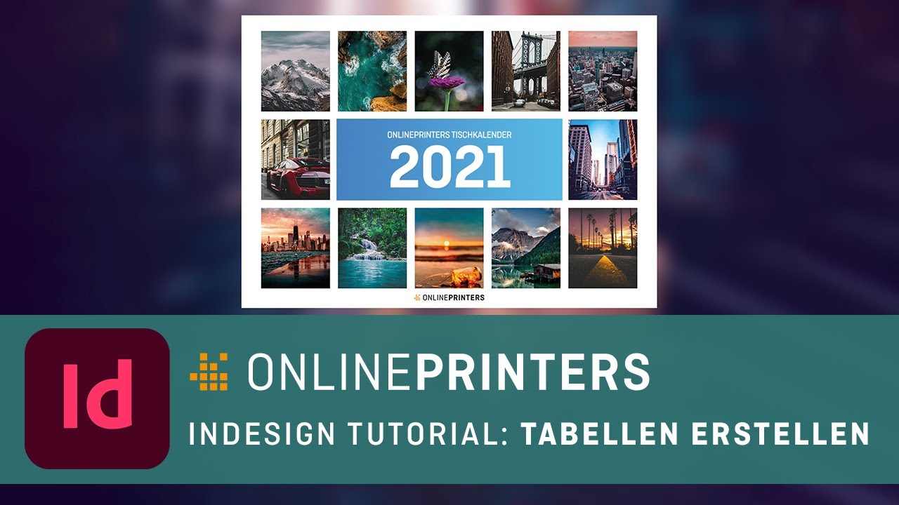 In InDesign Tabellen erstellen – Basics Tutorial