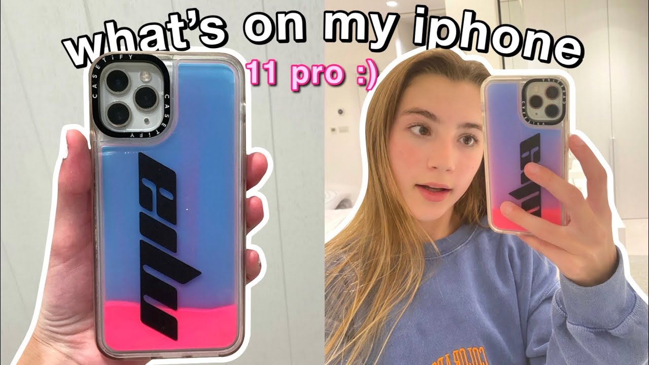 what’s on my iphone 11 pro *ios 14 edition + aesthetic*