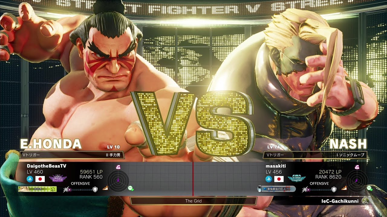 Daigo Umehara (E.Honda) vs masakiti (Nash)：ウメハラ（本田）vs masakiti（ナッシュ）