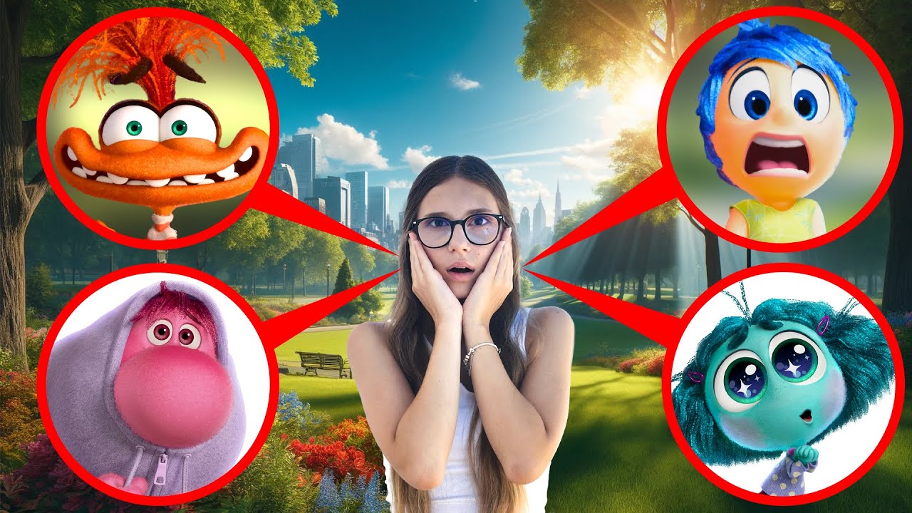 Emociones de Arina en Peligro: Intensamente 2 (Inside Out 2) | Arina Dance Stories