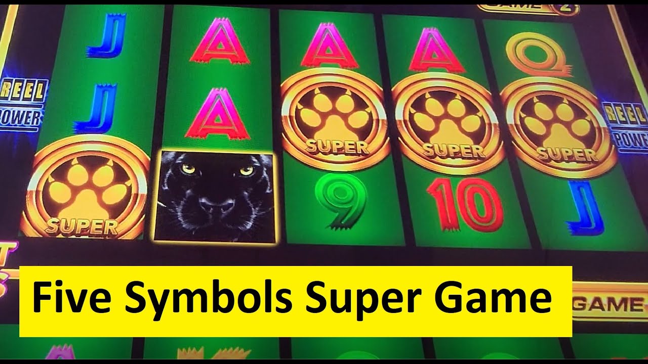 Wild Panther Wonder 4 Collection Slot! 5 Symbol Super Game! Aristocrat 1